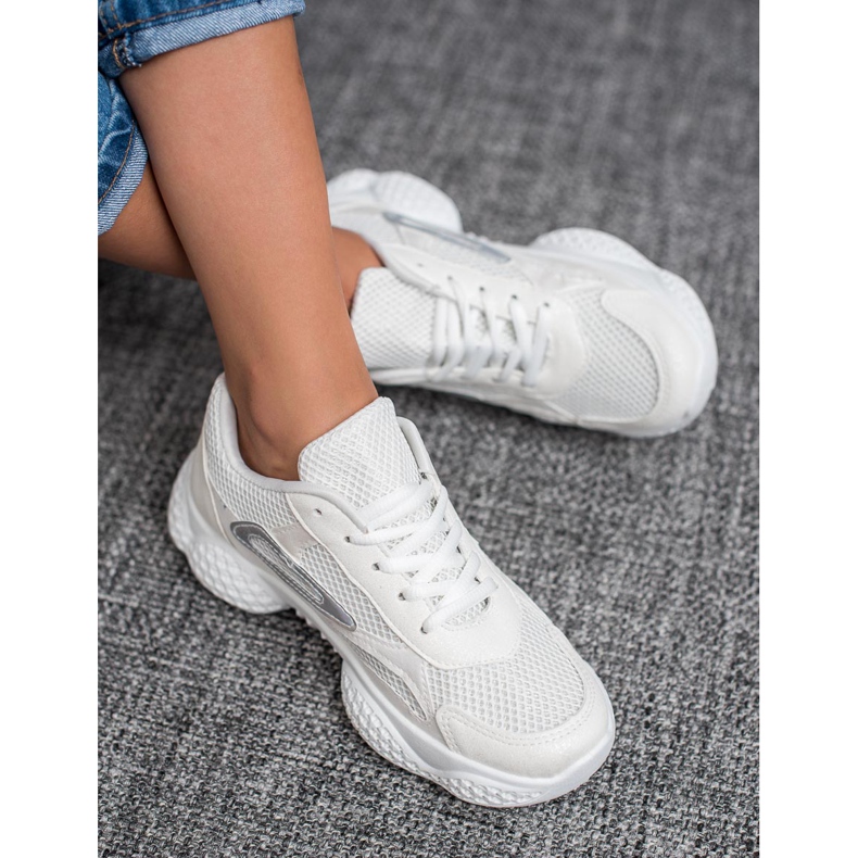 SHELOVET Textile Sportschuhe weiß 1