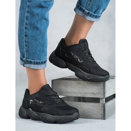 SHELOVET Textile Sportschuhe schwarz 1