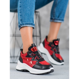 SHELOVET Sportschuhe rot mehrfarbig 2