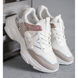 SHELOVET Modische Sportschuhe weiß 2