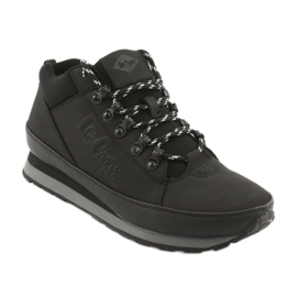 Schwarze Lee Cooper 19-20-011 Winter Herrenschuhe 1