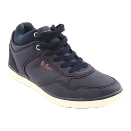 Herrenschuhe Lee Cooper 19-29-032B marineblau braun navy blau 1