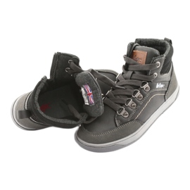 Lee Cooper Kinderschuhe für Kinder mit hohen Sportarten 19-29-081 Grau 5