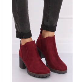 Maroon 8B879 Wine Jodhpur-Stiefel rot 2