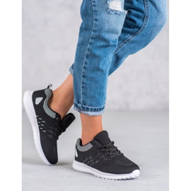 SHELOVET Leichte Sportschuhe schwarz 2