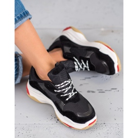 SHELOVET Sportschuhe für Damen schwarz 2