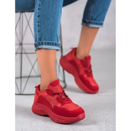 SHELOVET Rote Sportschuhe 2