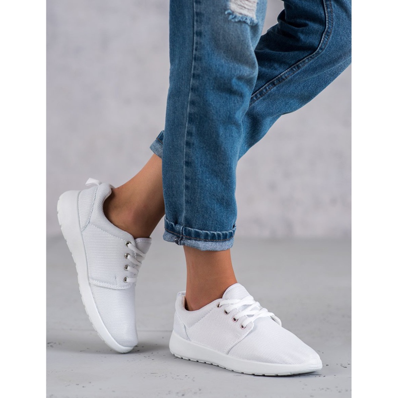 SHELOVET Textile Sportschuhe weiß 2