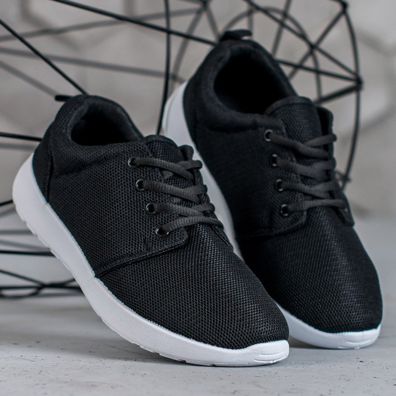 SHELOVET Textile Sportschuhe schwarz 2