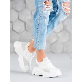 Seastar Sportschuhe auf der Plattform weiß 1