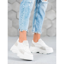 Seastar Sportschuhe auf der Plattform weiß 2