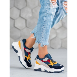 SHELOVET Mehrfarbige Turnschuhe 1