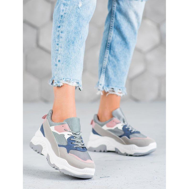 SHELOVET Mehrfarbige Turnschuhe 2