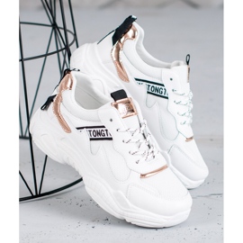 SHELOVET Bequeme Sportschuhe weiß 2