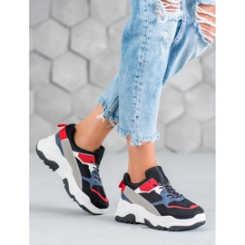 SHELOVET Mehrfarbige Turnschuhe 1