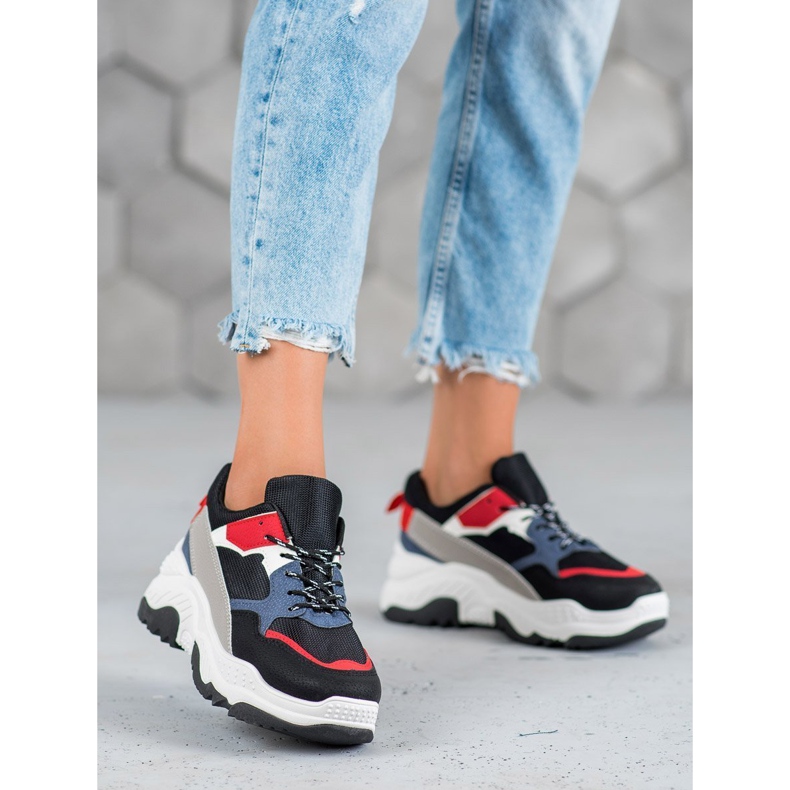 SHELOVET Mehrfarbige Turnschuhe 2