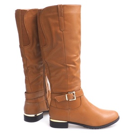Warme Stiefel 14023 Camel braun 2