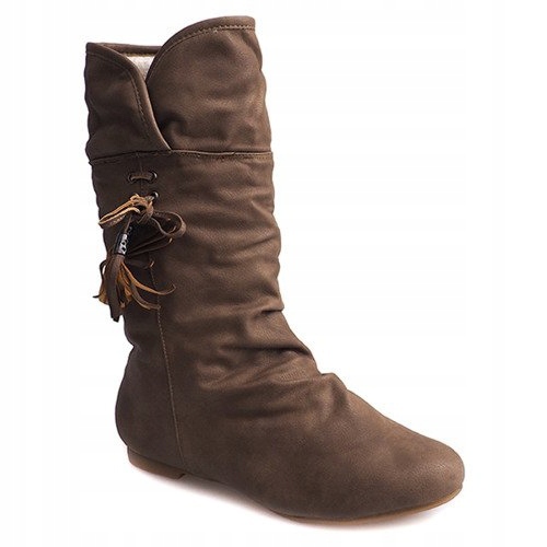 Warme Stiefel Saszki XQ38 Khaki Stiefel grün 2