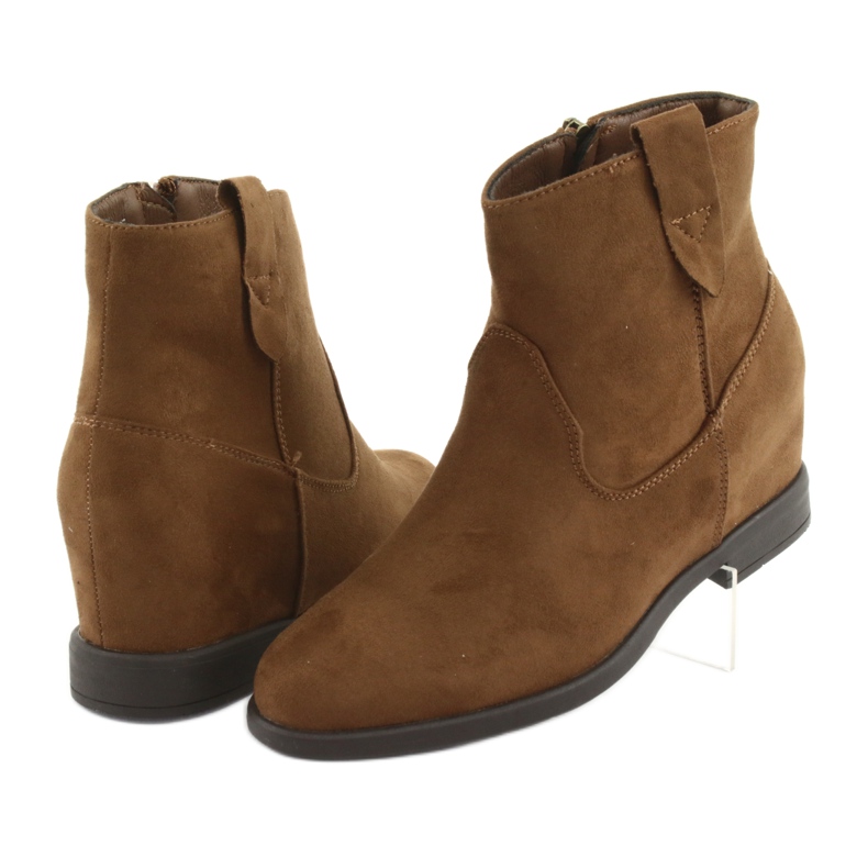 Filippo Braune Stiefel versteckt Koturno 1052 3