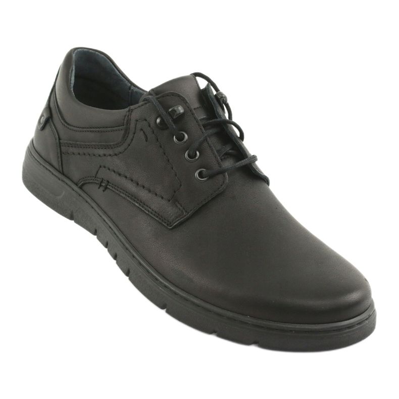 Riko 902 Herren Schnürschuhe schwarz 1