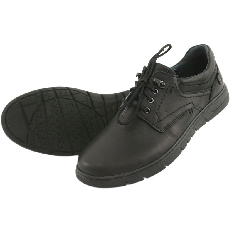 Riko 902 Herren Schnürschuhe schwarz 4