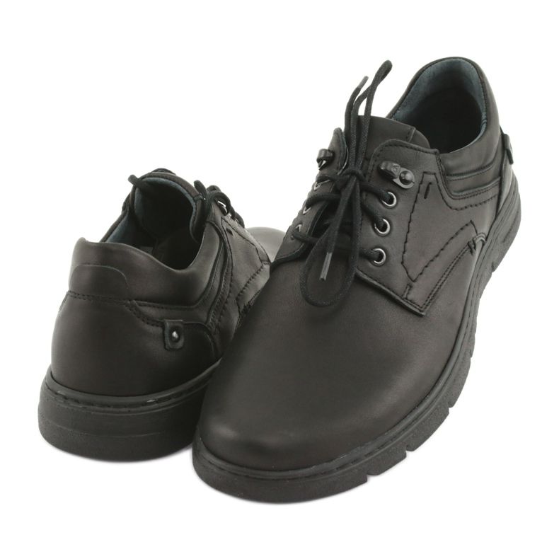 Riko 902 Herren Schnürschuhe schwarz 3
