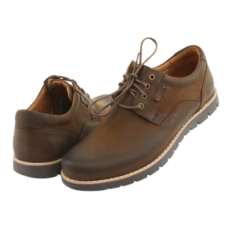 Schnürschuhe Riko 761 braun 3