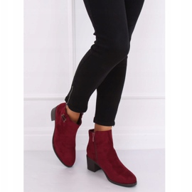 Maroon 8B982 Wine High Heels für Damen rot 2