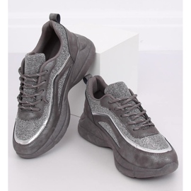 Grau BY-082 D. Graue Sportschuhe 2