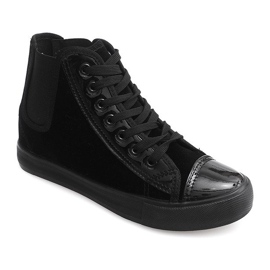 High-Top-Sneaker JX-96 Schwarz 1