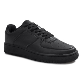 Schwarze Air Force Sportschuhe 1