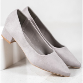 Seastar Pumps mit flachem Absatz grau 1