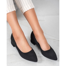 Seastar Pumps mit flachem Absatz schwarz 1