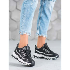 Yes Mile Sneakers mit Glitzer schwarz 1