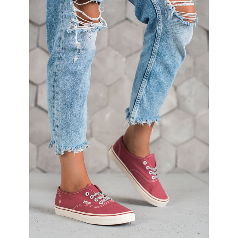 SHELOVET Bequeme Sneaker rot 2