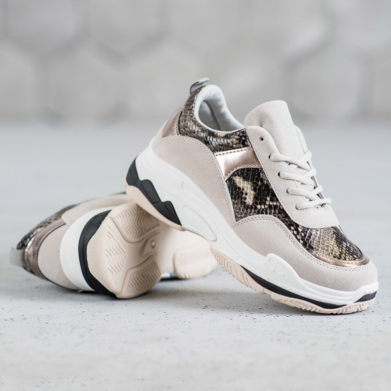 Kylie Sneakers mit Schlangenprint mehrfarbig 1