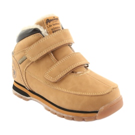 American Club Klettstiefel American ES camel braun mehrfarbig 1