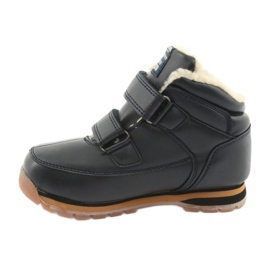 American Club Stiefel Klettstiefel American ES42 marineblau 2