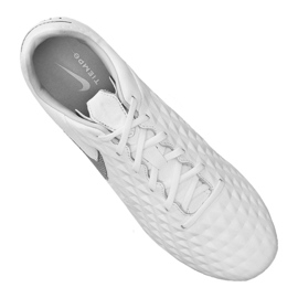 Nike Legend 8 Pro Fg M AT6133-100 weiße Schuhe 2
