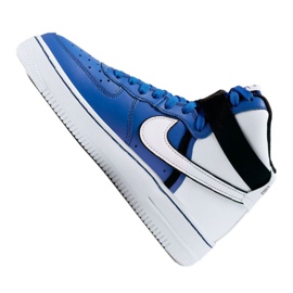 Nike Air Force 1 High LV8 2 Jr CI2164-400 weiß-blau Schuhe 1
