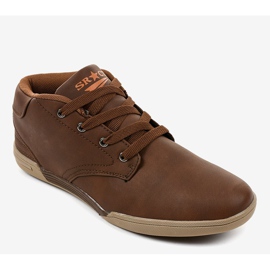 Herren braune Turnschuhe 15M787 1