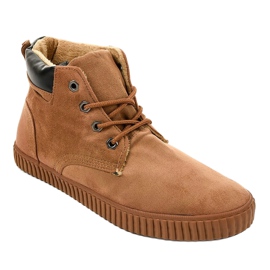 Braune isolierte Herren-Sneaker AN06 1