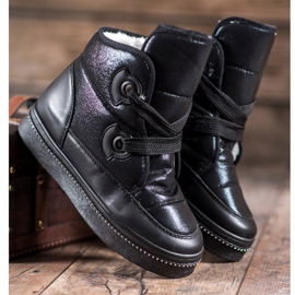 RTX WALK Schneeschuhe mit Kristallen schwarz 1