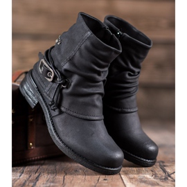 SHELOVET Arbeiter mit dekorativer Schnalle schwarz 1