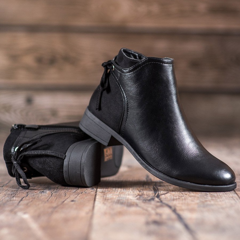 SHELOVET Klassische Stiefel schwarz 1