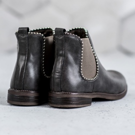 SDS Chelsea-Boots mit Jets grau 1