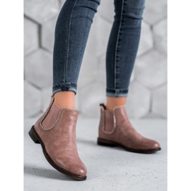 SDS Chelsea-Boots mit Jets rosa 1