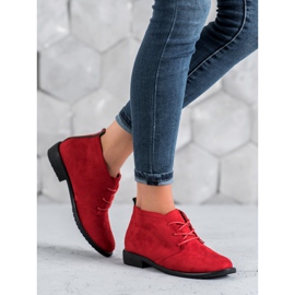 SHELOVET rote Schuhe 1