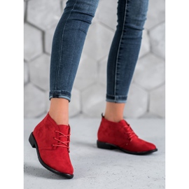 SHELOVET rote Schuhe 2
