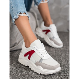 SHELOVET Sportschuhe weiß rot mehrfarbig 1